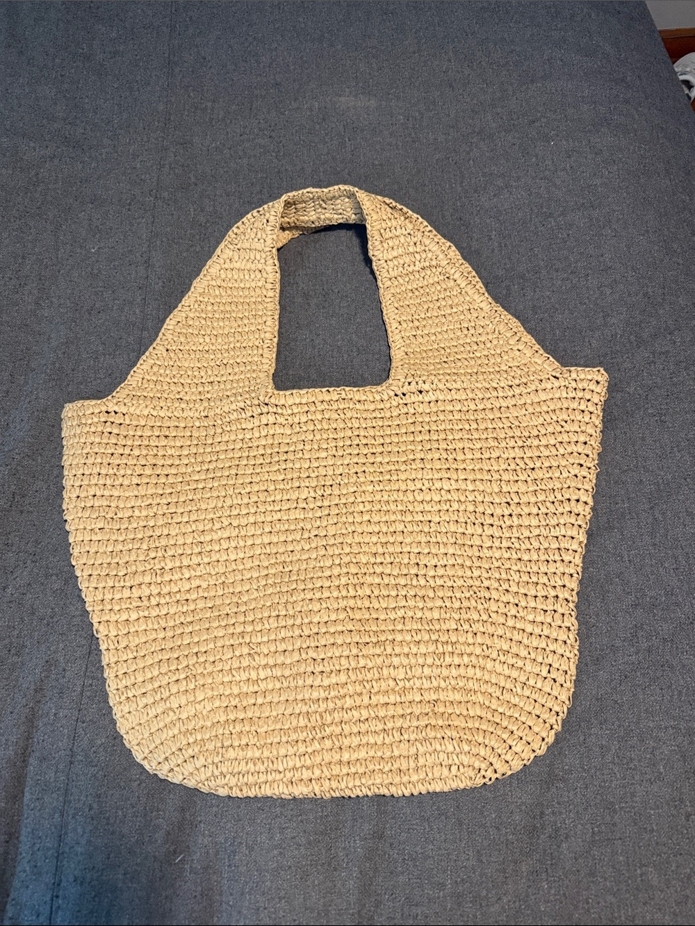Straw bag, NWOT - Picture 2 of 5